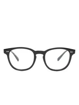 Очки Kisho в квадратной оправе Oliver Peoples, черный