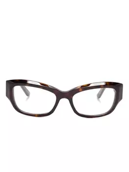 Очки «кошачий глаз» Balenciaga Eyewear, коричневый