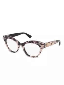 Очки «кошачий глаз» Gucci Eyewear, черный