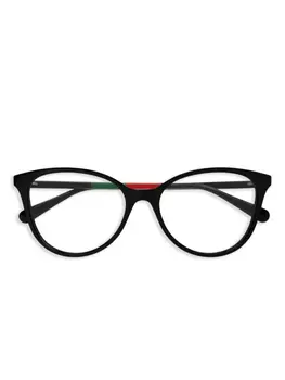 Очки «кошачий глаз» Gucci Eyewear, черный