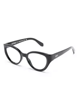 Очки кошачий глаз Off-White Eyewear, черный