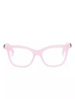 Очки «кошачий глаз» Off-White Eyewear, розовый