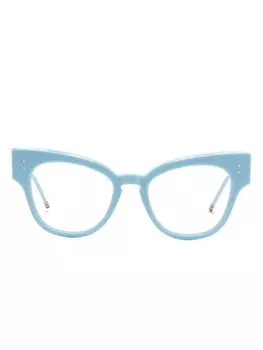 Очки кошачий глаз Thom Browne Eyewear, синий
