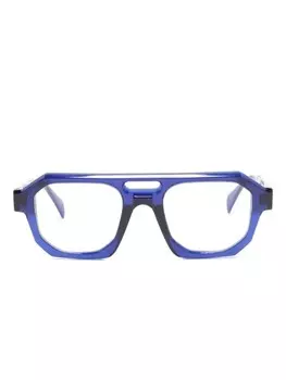Очки Kuboraum Maske K33 в геометрической оправе, фиолетовый