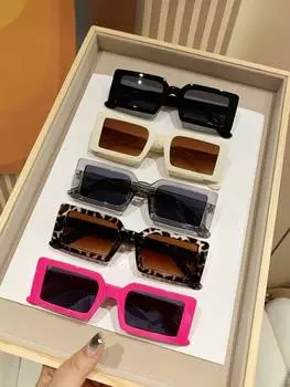 Очки квадратные женские, 5 пар