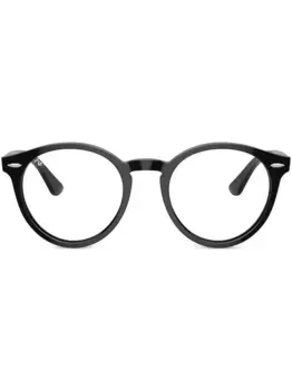 Очки Larry Optics в круглой оправе Ray-Ban, черный