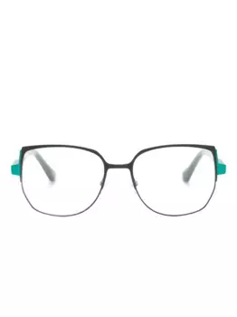 Очки Leonor в квадратной оправе Etnia Barcelona, зеленый