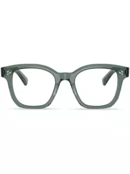 Очки Lianella в квадратной оправе Oliver Peoples, зеленый