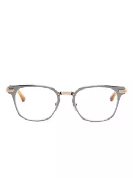Очки Linrcorn в квадратной оправе Dita Eyewear, серебяный