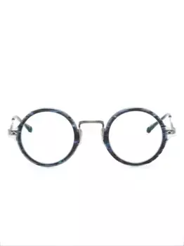 Очки M3127 в круглой оправе Matsuda, синий