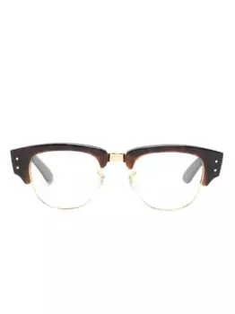Очки Mega Clubmaster черепаховой расцветки Ray-Ban, коричневый