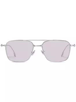 Очки Met 02 в квадратной оправе Gentle Monster, серебряный