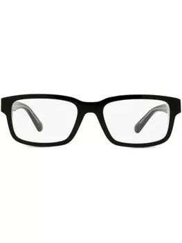 Очки ML5124 в прямоугольной оправе Moncler Eyewear, черный