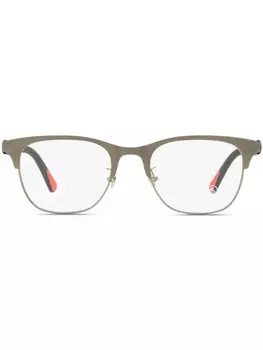 Очки ML5193H в прямоугольной оправе Moncler Eyewear, серебряный