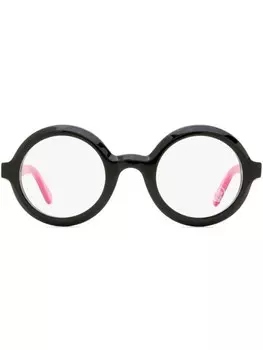 Очки ML5194 в круглой оправе Moncler Eyewear, черный