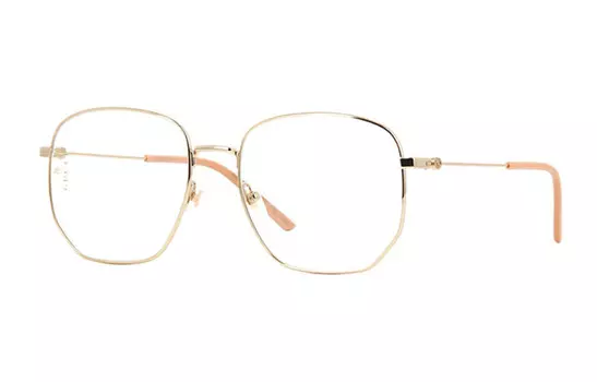 Очки мужские Gucci Round Optical, золотой