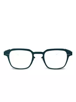 Очки Mykita в прямоугольной оправе, зеленый