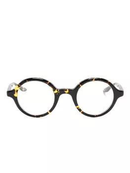Очки Nattie в круглой оправе Barton Perreira, черный
