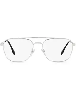 Очки-навигаторы Burberry Eyewear, серебяный