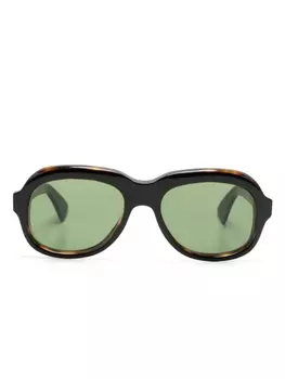 Очки-навигаторы Jump Солнцезащитные очки Lesca, коричневые