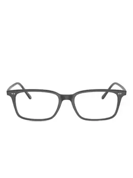 Очки Neylan в прямоугольной оправе Oliver Peoples, черный