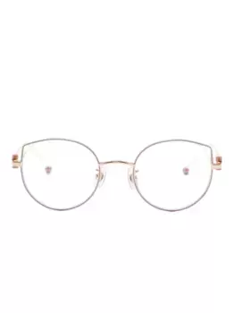 Очки Norah в оправе 'кошачий глаз' Megane and Me, золотой