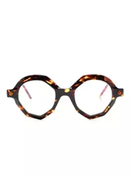 Очки P18 в геометричной оправе Kuboraum, черный