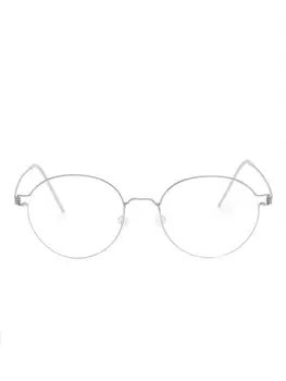 Очки Panto Lindberg, серебряный