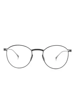 Очки Panto в круглой оправе GIORGIO ARMANI, синий