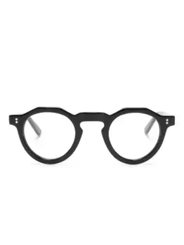 Очки Pica в круглой оправе Lesca, черный