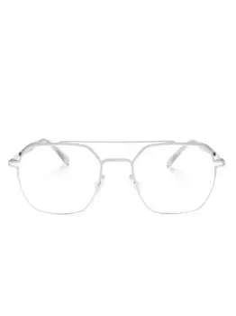 Очки-пилоты Arlo Mykita, серебяный