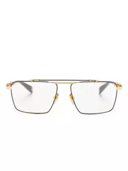 Очки-пилоты Balmain Eyewear, черный