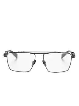 Очки-пилоты Brigade VI Balmain Eyewear, черный