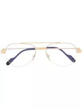 Очки-пилоты Cartier Eyewear, золотой