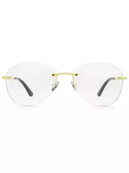 Очки-пилоты Cartier Eyewear, золотой