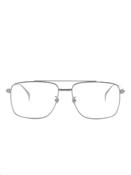 Очки-пилоты Dunhill, серебяный
