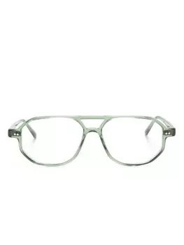 Очки-пилоты Gazeektal Moscot, зеленый