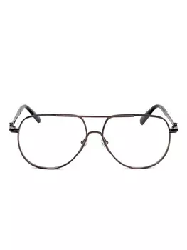 Очки-пилоты Moncler Eyewear, коричневый