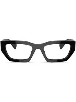 Очки-пилоты MU 03XV Miu Miu Eyewear, черный