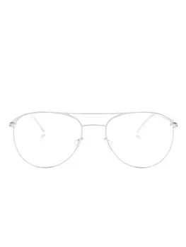 Очки-пилоты Niken Mykita, серебряный