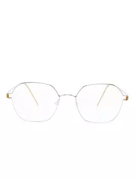 Очки-пилоты Richelle Lindberg, серебряный