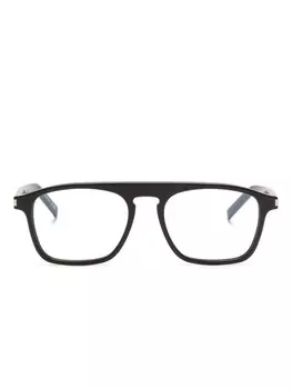 Очки-пилоты Saint Laurent Eyewear, коричневый