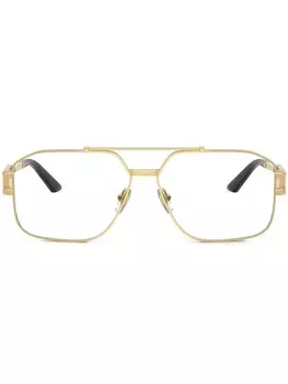 Очки-пилоты Versace Eyewear, золотой