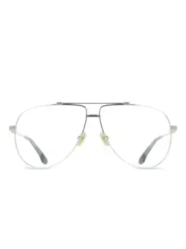 Очки-пилоты в металлической оправе VICTORIA BECKHAM, серебяный