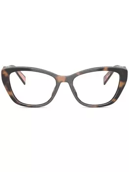 Очки PR 19WV Prada Eyewear, коричневый