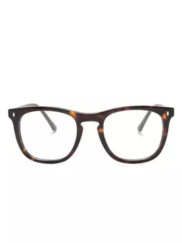 Очки RB2210V в квадратной оправе Ray-Ban, коричневый