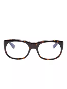 Очки Romy в черепаховой оправе Saint Laurent Eyewear, коричневый