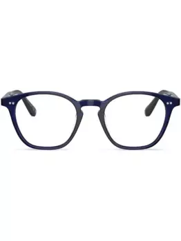 Очки Ronne в круглой оправе Oliver Peoples, синий