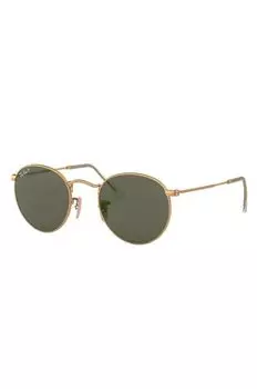 Очки Round metal Ray-Ban, золотой