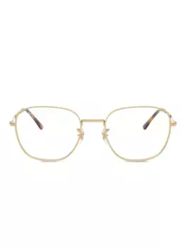 Очки RX6534 в круглой оправе Ray-Ban, золотой